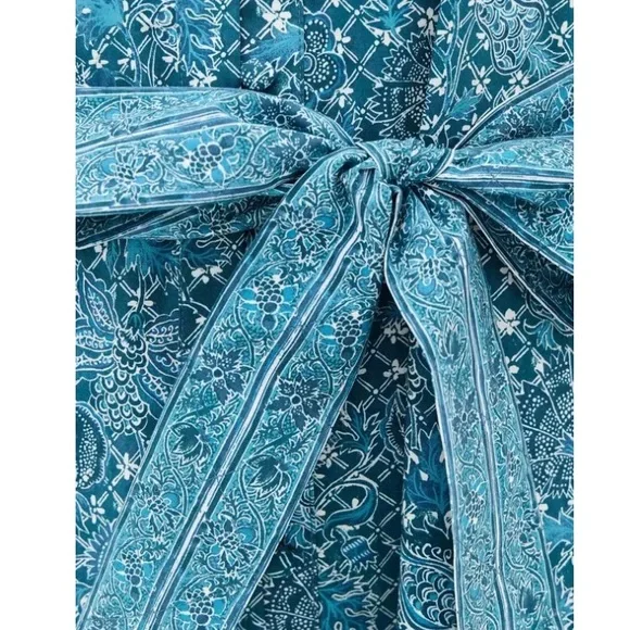 Hill House the Yara Dress in Calico Trellis - Picture 6 of 16